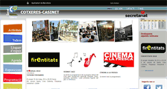 Desktop Screenshot of cotxeres-casinet.org